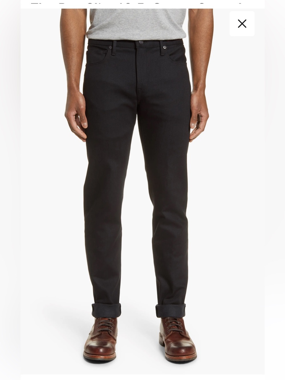 The Pen Slim 10.5-Ounce Stretch Selvedge Jeans 36/30